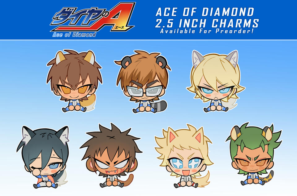 Daiya no Ace Charms